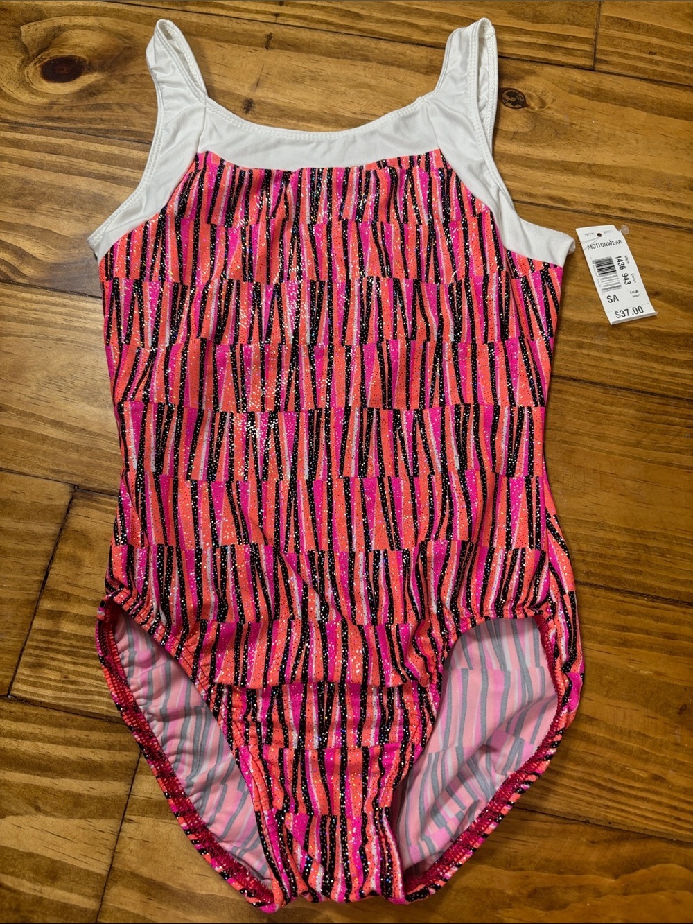 NWT Motionwear Small Adult Gymnastics Leotard Style 1436 Color 943